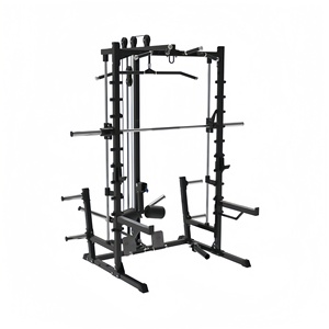 TOPTONS Super septembre Fitness mise à niveau Machine de squat de gymnastique à domicile plaque de force de poids réglable chargée ceinture de hanche Machine de squat - Product Image 3