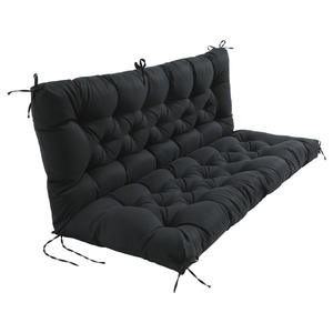 Cross-border Outdoor Waterproof Sunscreen <strong>Bench</strong> Cushion Hanging Chair Garden Seat Back Integrated Ass Unpick &amp; Wash - Product Image 3