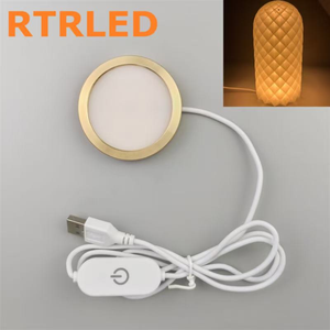 For Bambu Lab Led Lamp Kit 001for Bamboo <strong>Light</strong> Warm White/Multicoour Without Lamp <strong>Shell</strong> Led Round <strong>Light</strong> with Plug for 3d Printer - Product Image 2