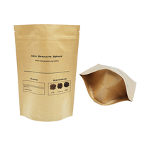 Sachet Doypack Personnalisé en Papier avec Fermeture Zip Refermable pour Emballage de Thé en Vrac et de Tisanes