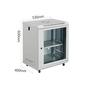 19 "4U 6u 9u 12U Armoire <span class=keywords><strong>de</strong></span> serveur murale Armoire réseau Rack Blanc ou Noir ODM/OEM - Product Image 6