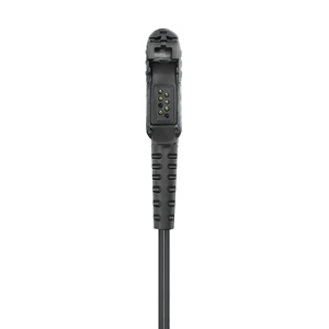 Casque radio VHF/UHF bidirectionnel EARPHONIC P6600 avec tube acoustique transparent, écouteur et micro pour talkie-walkie à brancher - Product Image 2