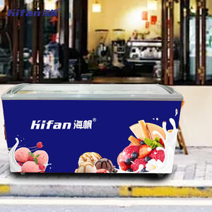 Réfrigérateur commercial <span class=keywords><strong>multi</strong></span>-portes et congélateur vertical – Congélateur-réfrigérateur avancé pour la vente au détail de crèmes glacées et la restauration - Product Image 4