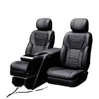 Vans de luxe haut de gamme Lexus LX570/LX600/LX700 VIP 4 places, sièges en cuir PU et fibre de carbone, réfrigérateur intégré avec compresseur 5L