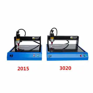 Cnc 2015 3020 Electric Stainless Steel Metal Marking Engraving Machine Printer Nameplate Cutting Plotter Code Machine