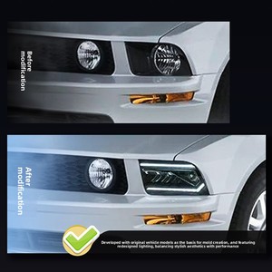 Modified 12V 36W <b>LED</b> <b>Headlight</b> Assembly for 2005-2009 VLAND Car Lights <b>LED</b> <b>Headlight</b> Assembly Enhances Visibility and Safety Wit - Product Image 2