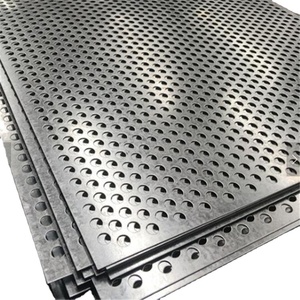 1mm 2mm Round Hole Galvanized Stainless Steel Wire Perforated Metal Mesh Bending Service for Filters Decorative Honeycomb Design - Product Image 2