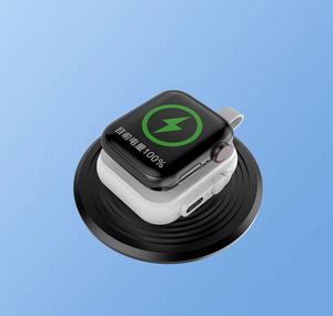 Cargador Magnético Inalámbrico Portátil de Viaje para Apple Watch Iwatch, Banco de Energía de 1200 mAh - Product Image 2