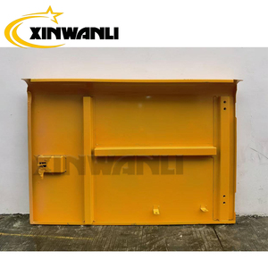 Puerta del tanque de agua del radiador y puerta de la bomba hidráulica para excavadora KATO HD512-3, piezas de chapa metálica para excavadora - Product Image 4