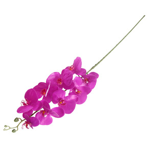 Orquídeas Phalaenopsis Artificiales Lc, Tallo Largo, Color Rosa Blanco, Tacto Real, Decoración de Bodas, Flores de Plástico PVC - Product Image 5