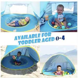 Abri-soleil anti-<span class=keywords><strong>UV</strong></span> enfants jouets <span class=keywords><strong>petite</strong></span> maison étanche Pop up auvent <span class=keywords><strong>tente</strong></span> Portable piscine à balles Pop up bébé <span class=keywords><strong>tente</strong></span> de plage - Product Image 5