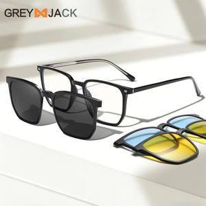 Nuevas Gafas de Sol Magnéticas 3 en 1 con Protección UV400 y Anti Luz Azul, Montura CP, Ligeras, TR90, para Mujer - Product Image 4