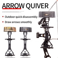 Étui à flèches SPG pour arc à poulies, accessoires en cuir pour arc classique et longbow, sac de rangement pour flèches en fibre de verre et carbone pour la chasse