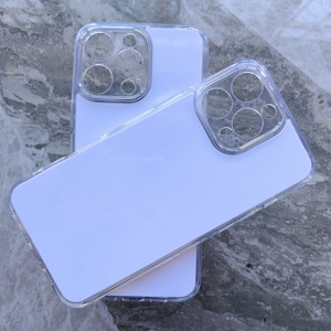 Coques de téléphone transparentes et résistantes, métal, sublimation pour <span class=keywords><strong>iPhone</strong></span> 16 Pro Max, transfert thermique - Product Image 2