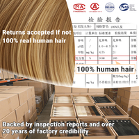Extensions de cheveux Volume Genius Weft, 100% cheveux humains vierges Remy, extensions Genius Weft à trous en PU, extensions de cheveux humains cousues à la machine