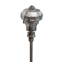 -200~500℃ Waterproof Temperature Transmitter with 4~20mA Output PT100 Thermistor Sensor OEM Customizable