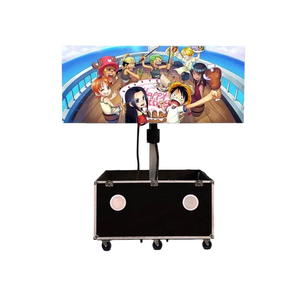 Portable Folding P4 LED Digital Signage Cabinet With Flight Case SDK Safety Lock Shockproof Pad For Indoor Commercial Use - Product Image 4