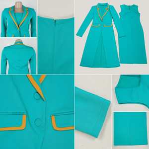 K3718 <span class=keywords><strong>Trajes</strong></span> <span class=keywords><strong>Elegantes</strong></span> y Modernos <span class=keywords><strong>para</strong></span> Mujer, Ropa <span class=keywords><strong>de</strong></span> Oficina, Traje Elástico con Solapa + Vestido Interior, Conjunto <span class=keywords><strong>de</strong></span> <span class=keywords><strong>Dos</strong></span> <span class=keywords><strong>Piezas</strong></span>, Conjuntos <span class=keywords><strong>de</strong></span> <span class=keywords><strong>Trajes</strong></span> <span class=keywords><strong>para</strong></span> Mujer - Product Image 6