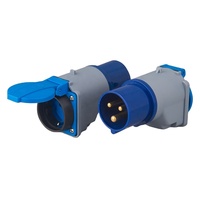 Adaptateur de prise industrielle ZNPON G01S 10A/16A 250V vers prise suisse IP44