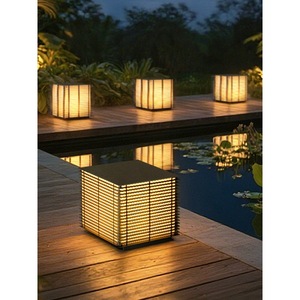 Lampe solaire d'extérieur pour sol, étanche IP65, éclairage de jardin pour villa, cour, pelouse, aménagement paysager - Product Image 5