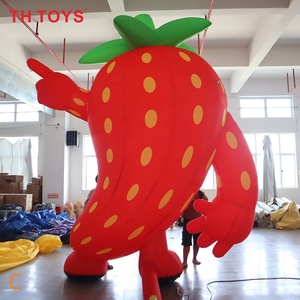 Envío Aéreo Rápido a Domicilio, Fruta Inflable Gigante para Publicidad, Cereza/Fresa/Banana/<span class=keywords><strong>Kiwi</strong></span> Inflables - Product Image 3