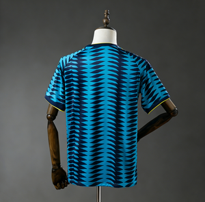 Vente en gros usine – Maillot <span class=keywords><strong>de</strong></span> football saison 2026 à manches courtes, édition fan, en fibre <span class=keywords><strong>de</strong></span> polyester, personnalisable avec nom et numéro - Product Image 2