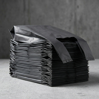 Sacs de courses en plastique PE opaque et robuste avec poignée gilet, recyclables, pour supermarché - Prix de gros