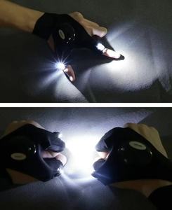 Guantes sin Dedos LED CTSC de Material ABS para Pesca en Lagos y Ríos, Reparaciones de Ingeniería y Senderismo - Product Image 6