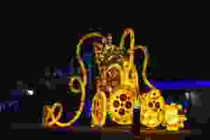 Lanterna Cinese in Seta con Design a <span class=keywords><strong>Farfalla</strong></span>, Lanterna Animale per Festival delle Lanterne Cinesi 2024 - Product Image 5