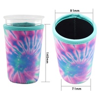 Sublimation personnalisée Boisson chaude 16Oz 24oz 32oz Manchon réutilisable isolé pour tasse à café en néoprène