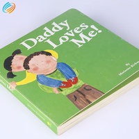 Impression personnalisée de livres cartonnés pour enfants avec coins arrondis pour les histoires d'enfants