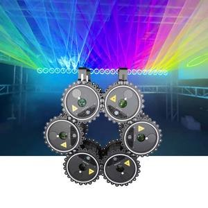 Nouveauté 2026 Lumière laser RGB DMX512 Faisceau magique pour DJ Disco Party Scène Spectacle économique Événement - Product Image 1