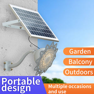 उद्यान <span class=keywords><strong>Trichromatic</strong></span> Dimming अद्वितीय सूरजमुखी मॉडलिंग सौर दीवार दीपक निर्माता 60w 100w 200w आउटडोर सौर स्ट्रीट लाइट - Product Image 4