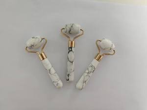 High Quality Custom Logo Facial Massage Roller White Turquoise Jade <b>Face</b> <b>Massager</b> Box Wholesale High Quality Jade Roller - Product Image 6