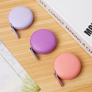 Mètre Ruban Rétractable en Cuir PU - Outil de Mesure Compact et Mini pour la Couture et la Taille, Cadeau pour Artisans (Multicolore) - Product Image 3