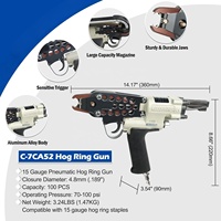 Outil d'anneau en C SC-6 de haute qualité C-7C le pistolet à Air pneumatique d'agrafeuse pneumatique idéal pour la fixation de matelas à ressort de poche, facile à manipuler