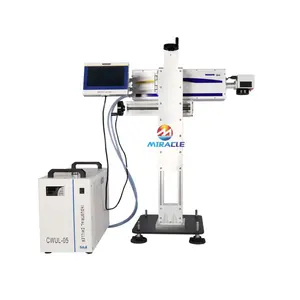 Máquinas De Gravação A Laser Comercial Máquina De Marcação Uv De Venda Quente Para Linha De Produção De Alimentos E Bebidas