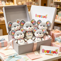 Peluche OEM de haute qualité en tissu doux pour enfants, idéale comme cadeau promotionnel d'entreprise