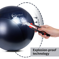 Ballon de yoga personnalisé Zhensheng, ballon de gymnastique suisse, ballon de fitness, ballon de Pilates, ballon de yoga 55cm 65cm 75cm 85cm avec pompe et logo