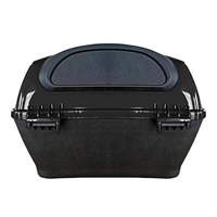 Pièces de dossier de coffre arrière de moto PP 13L, accessoires de top case, plusieurs couleurs pour bagages de scooter