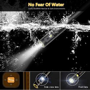 Cámaras de Inspección HD de Doble Lente EasyGear, Endoscopio Impermeable 1080P con Luz, Boroscopio USB, Cámara Serpiente <span class=keywords><strong>Inskam</strong></span> - Product Image 6