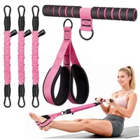 Nueva Banda de Asistencia para Flexiones de TPE Duradera y Ecológica, Cuerda de Tensión para Exámenes Físicos, Equipo de Fitness para Hombres, Entrenamiento Asistido en Casa