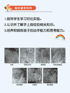 Parmak izi çıkarma toplama ve tanımlama deneysel bilimsel alan malzeme paketi çocuk teknolojisi - Product Image 5