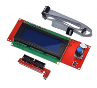 Contrôleur intelligent d'imprimante 3D RAMPS 14 LCD 12864 2004, module d'affichage, panneau de commande à écran bleu pour Arduino Mega Reprap