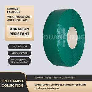 Guía de línea de cinta de protección de navegación magnética AGV para vehículos guiados automatizados película de papel adhesivo de tira magnética - Product Image 3