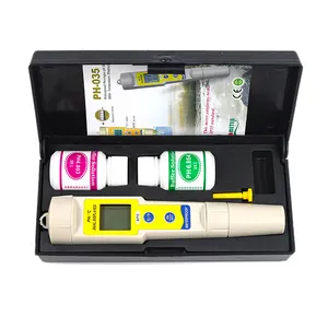 PH-035 ATC ph meter dual display high precise pH pen waterproof digital pH monitor