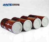 Tube en carton biodégradable de qualité alimentaire personnalisé pour café, thé, épices, en-cas, chocolat, cacao, boîte en kraft, OEM ODM