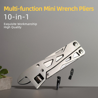 Outil multifonction pliable en acier inoxydable 3CR13, pince, couteau, clé, tournevis pour le camping, le bricolage et les activités de plein air