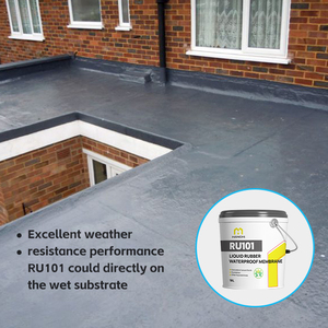 Revestimiento Impermeable de Grado Alimenticio para Interiores, Pintura Acrílica Elastomérica a Base de Agua para Techos, para Almacenamiento de Alimentos y Construcción Residencial - Product Image 2