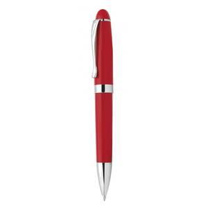 Bolígrafo de Metal Rojo con Logotipo Personalizado, Ancho de Escritura de 1.0 mm, Cuerpo de Latón Novedoso y Material de Goma para Regalos - Product Image 1